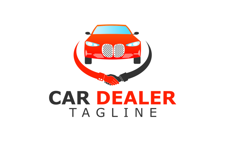 Шаблон логотипа автомобильного дизайна 4