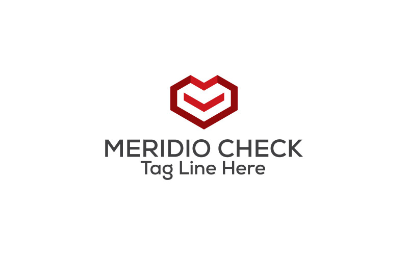 Шаблон оформлення логотипу Meridio Check M