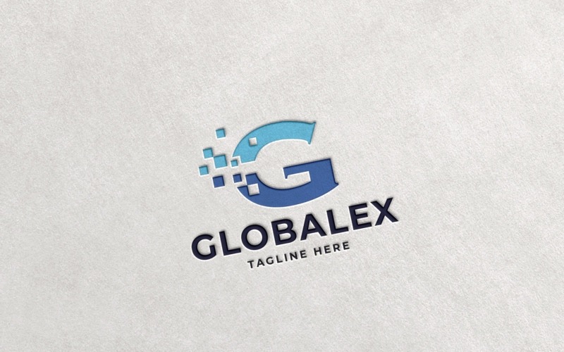 Профессиональный логотип Globalex Letter G