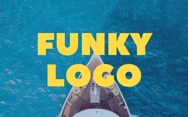 Funky Logo 05 - Hangsáv Stock zene