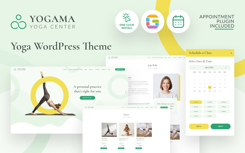 Téma WordPress jógy – Yogama