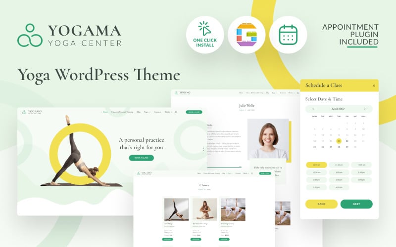 Yoga WordPress Theme - Yogama