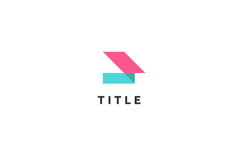 Geometrical Angular House Home Roof Bright Logo