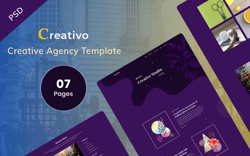 Creativo - Creative Agency PSD-mall