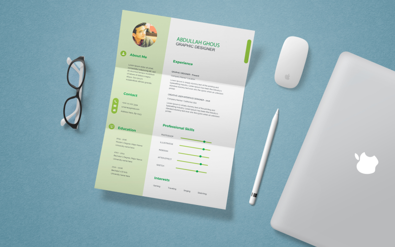Resume/CV High quality Template #243136 TemplateMonster Resume/CV High quality Template #243136 TemplateMonster