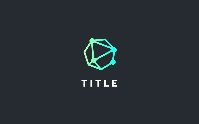 Geometrisch divers technisch netwerk Blockchain Web 3.0 Shade-logo