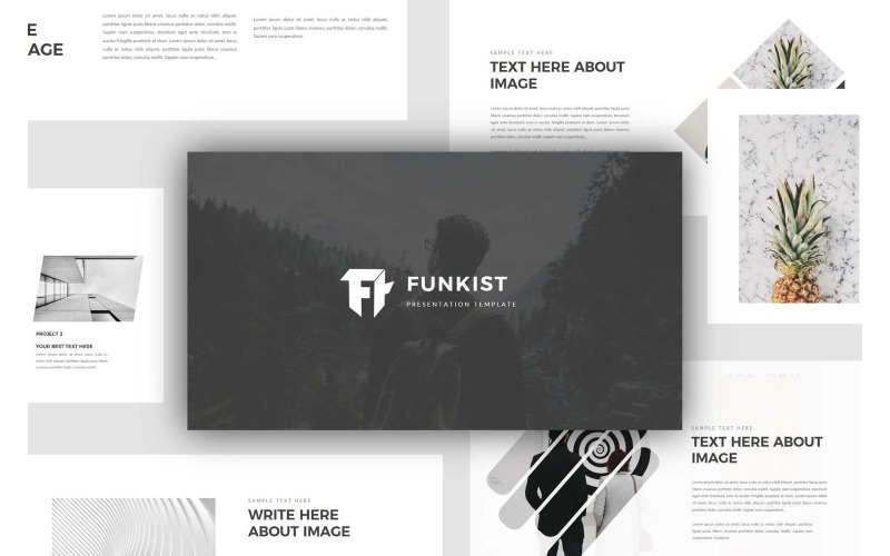 Modelo de Apresentação PowerPoint Funkist