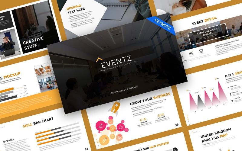 EventZ Business Keynote Template