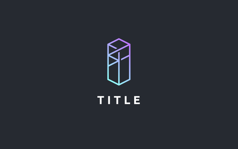 Iconico logo Modernity I Tech Pastel Glow