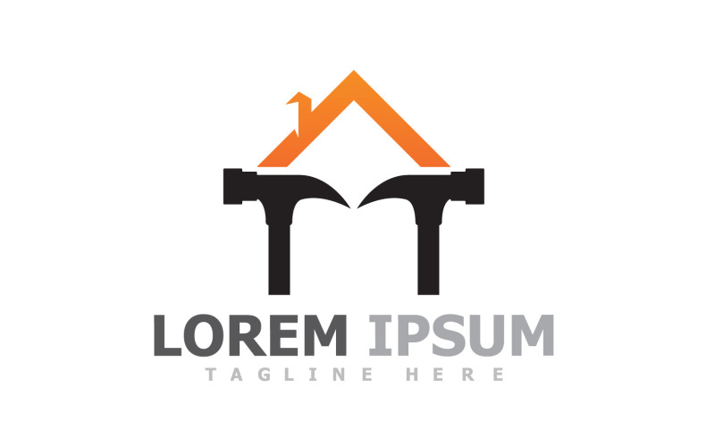 Logotyp för reparation av hem och byggnad V3