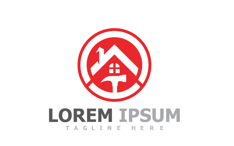 Home And Building Repair Logo V25