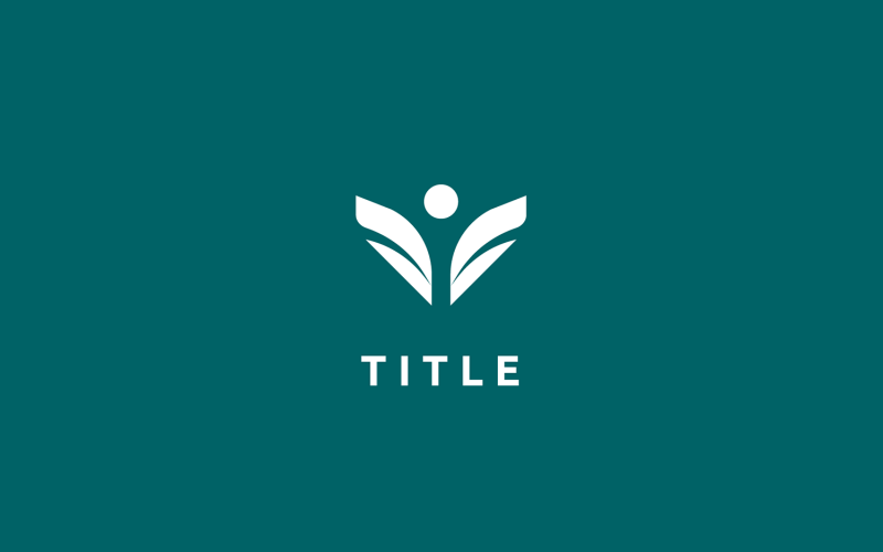 Logo écologique du spa de bien-être de luxe Lite Sense