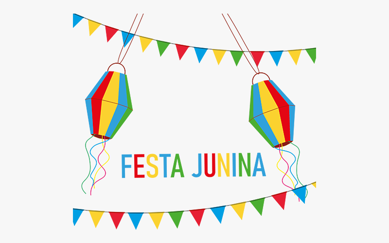 Vetor de festa junina