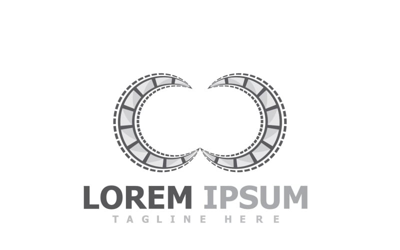 Film Strip Film Logo Wideo V10