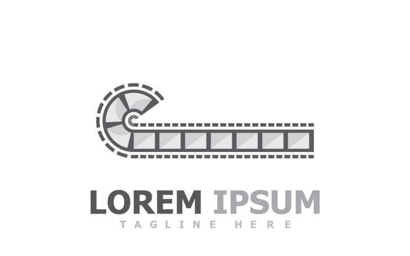 Film Strip Film Logo Wideo V5