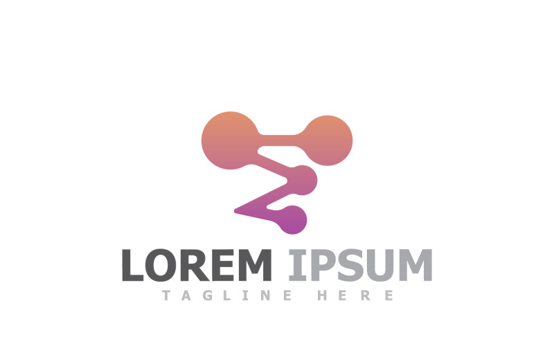 Molecola Logo Template Vector V11