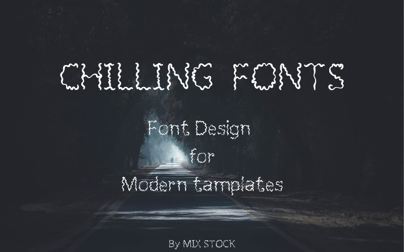 Chilling Fonts - Fonte Moderna