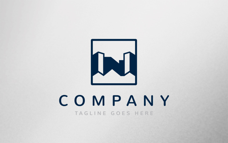 Town Logo Template Design