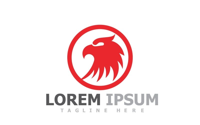 Eagle Head Bird Logo Template V10