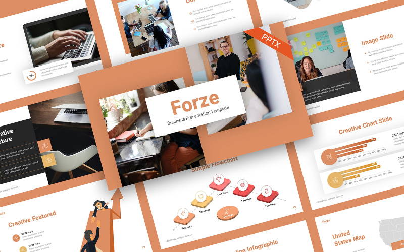 Forze Business Szablony prezentacji PowerPoint