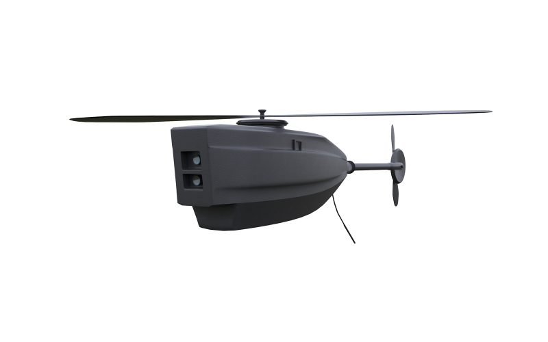 Made a contract abscess in terms of Black Hornet Nano UAV Micro Drone 3D model - TemplateMonster