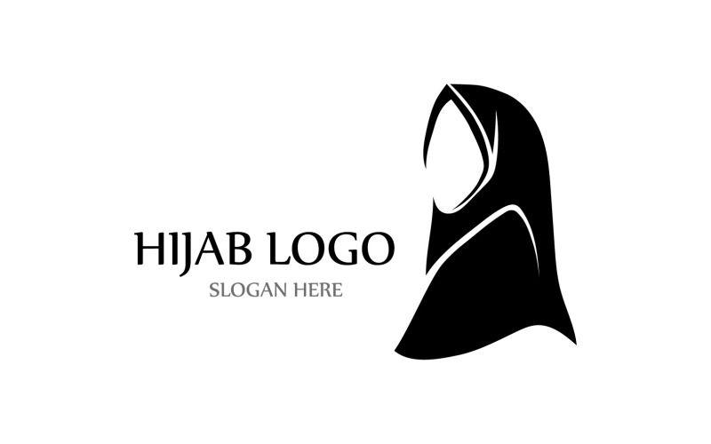 Hijab Logo And Symbol Template V3 #245696 - TemplateMonster