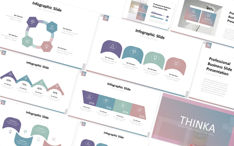 Thinka Modern Google Slides Template - TemplateMonster