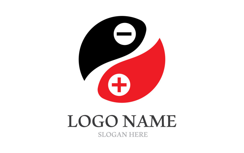 Yin And Yang Logo Nature World Design V5