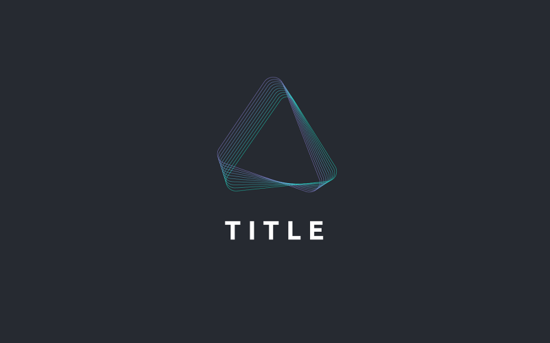 Levendig elementair A Peak Tech Triangle Wave Line-logo
