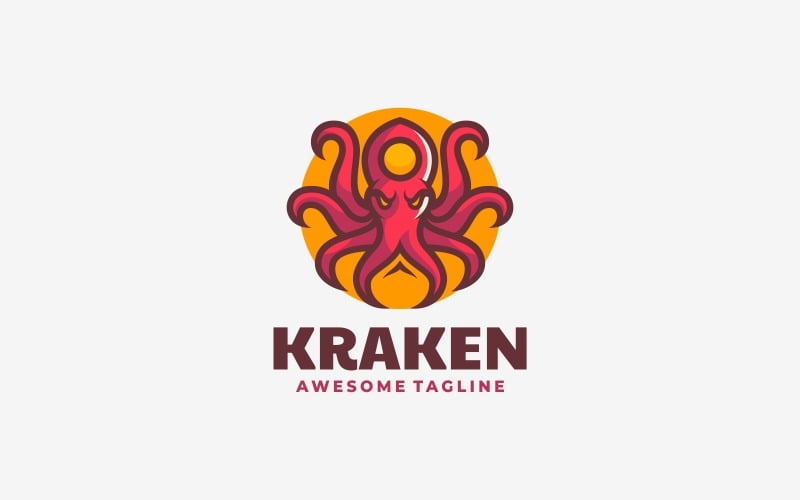 Kraken logo icon illustration - Stock Illustration [95219556] - PIXTA