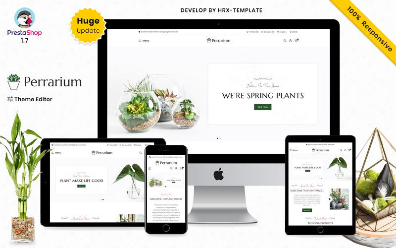 Perrarium Plants - Biologische Plant Prestashop Responsive Theme Store