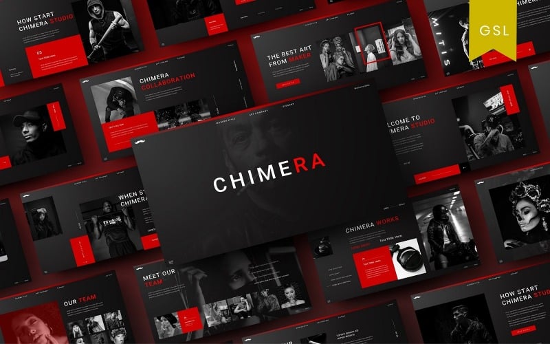 Chimera - Modello di diapositiva Google aziendale