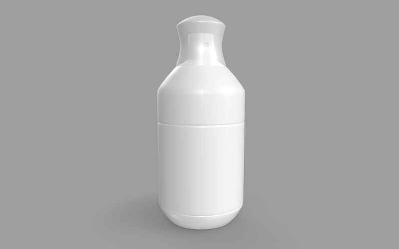 Güneş kremi sprey Düşük poli 3D model