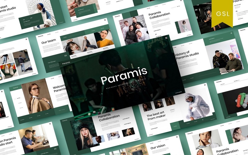 Paramis- Business Google Slide Template*