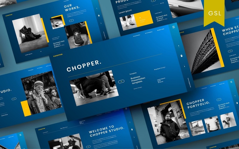 Chopper - Business-Google-Folienvorlage