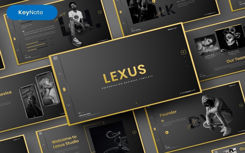 Lexus – Modelo de Keynote de Negócios*