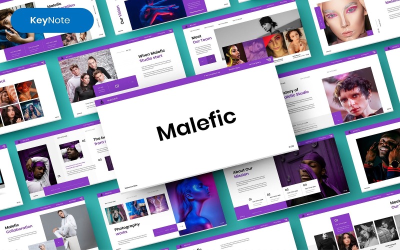Malefic – Business-Keynote-Vorlage