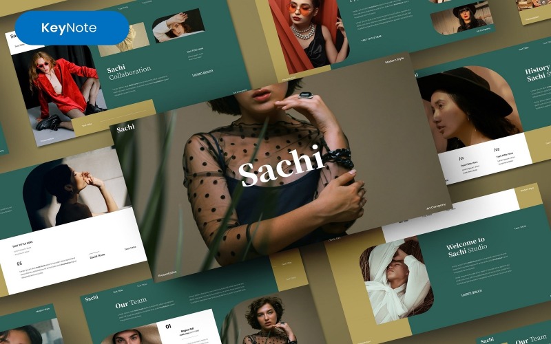 Sachi - Modèle de présentation d'entreprise