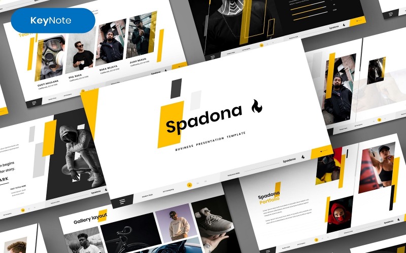 Spadona – Business-Keynote-Vorlage