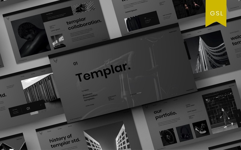 Templar - İş Google Slayt Şablonu