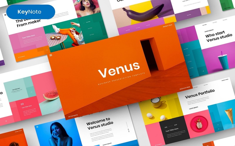 Venere - Modello per keynote aziendale*