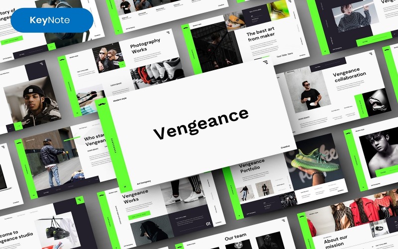 Vengeance — шаблон бизнес-презентации