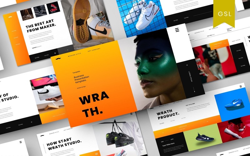 Wrath – Üzleti Google Diasablon