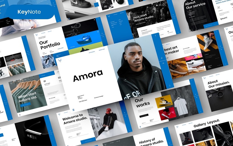 Amora – Modello di keynote aziendale