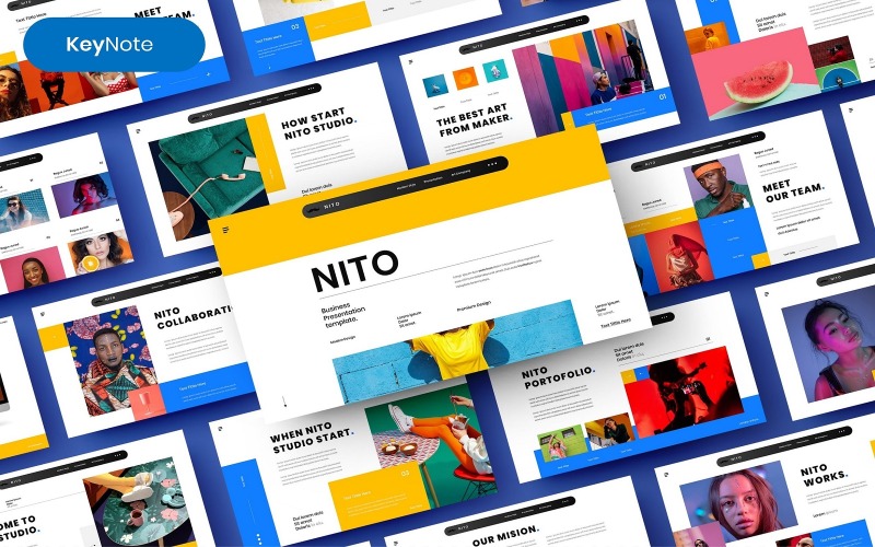 Nito – šablona Business Keynote