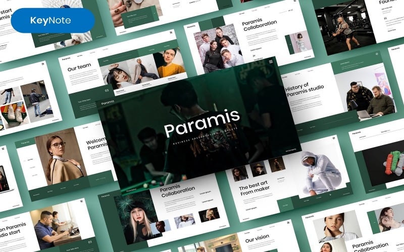 Paramis — шаблон бизнес-презентации*