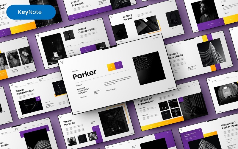 Parker – Modello di nota chiave aziendale