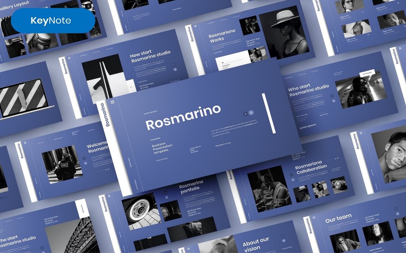 Rosmarino — шаблон бизнес-презентации