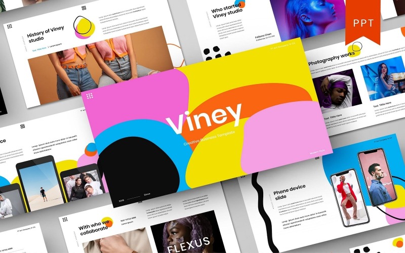 Viney – šablona Business PowerPoint*
