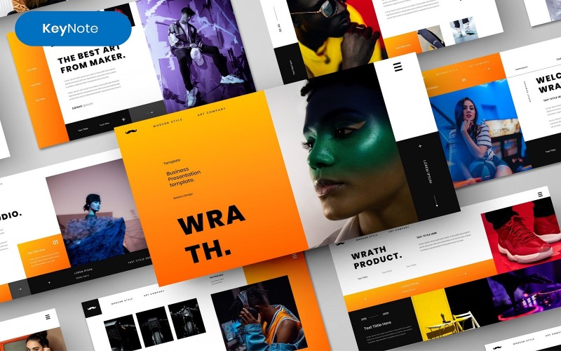 Wrath – Шаблон Business Keynote